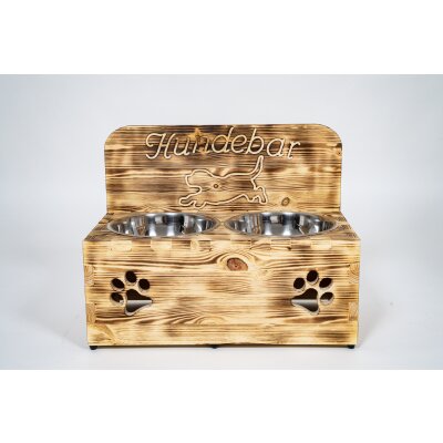 Hundebar XXL 2x1600mL Futterh&ouml;he 21cm