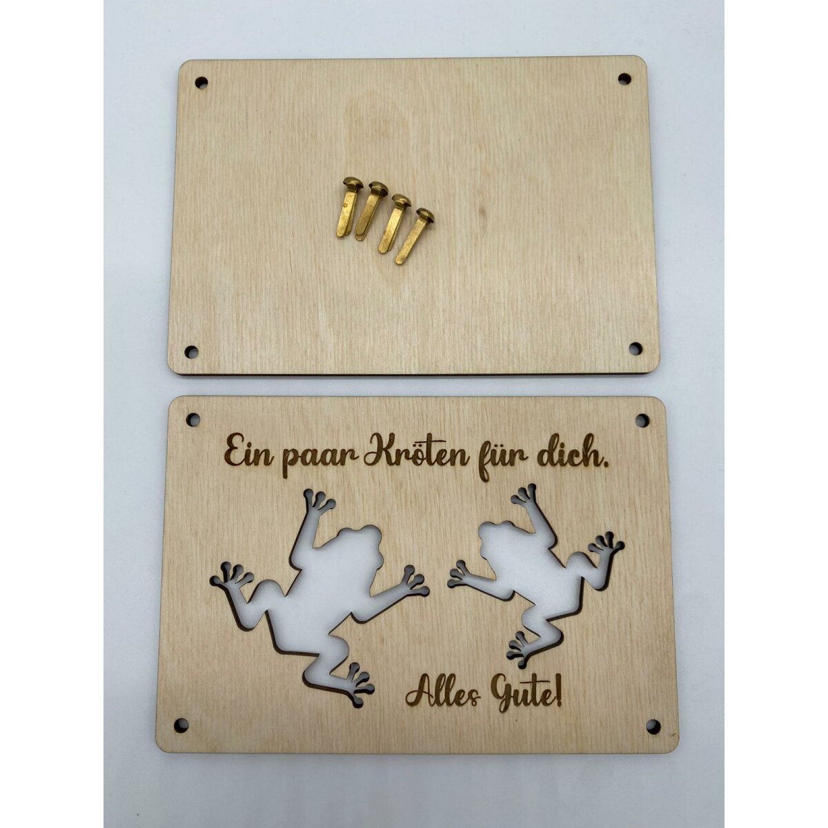 Geldgeschenk | Geschenkkarte | Ein paar Kröten für dich - Der Einschn